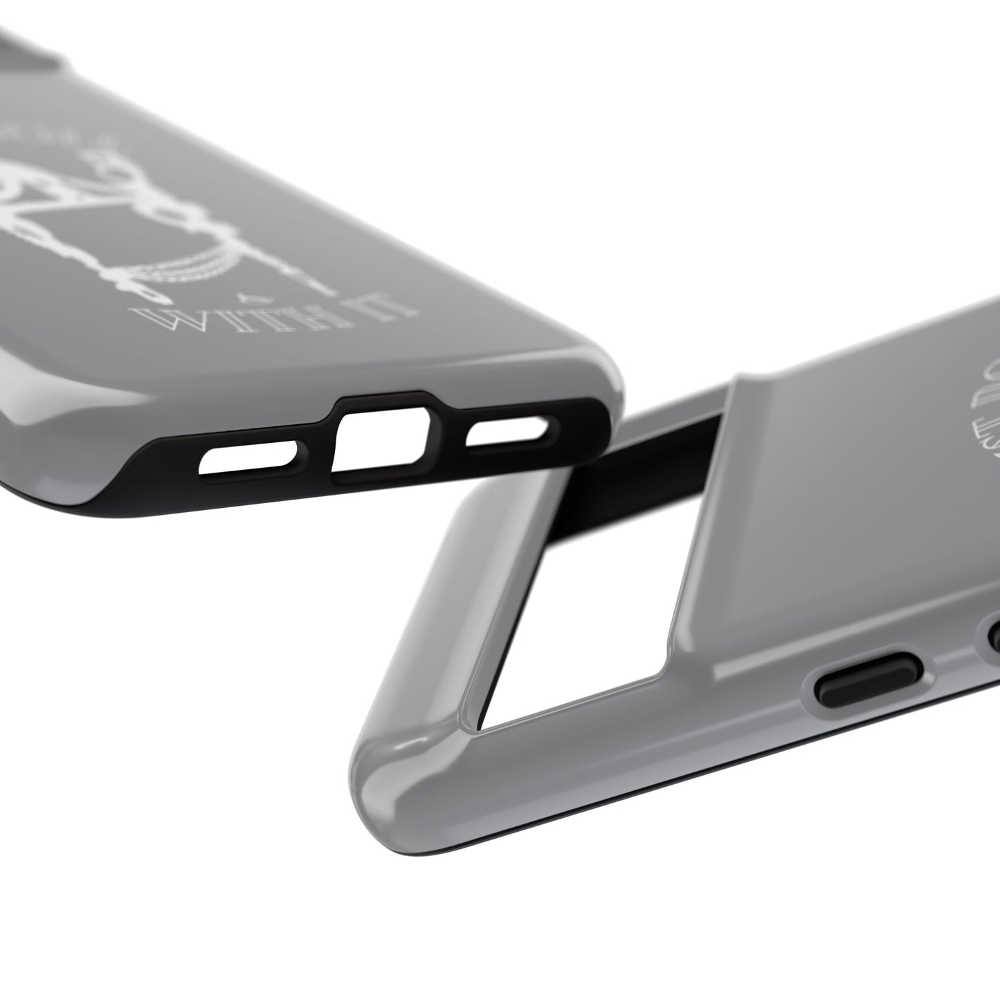 Gray Just Roll With It IPhone, Samsung, & Google Tough Cases