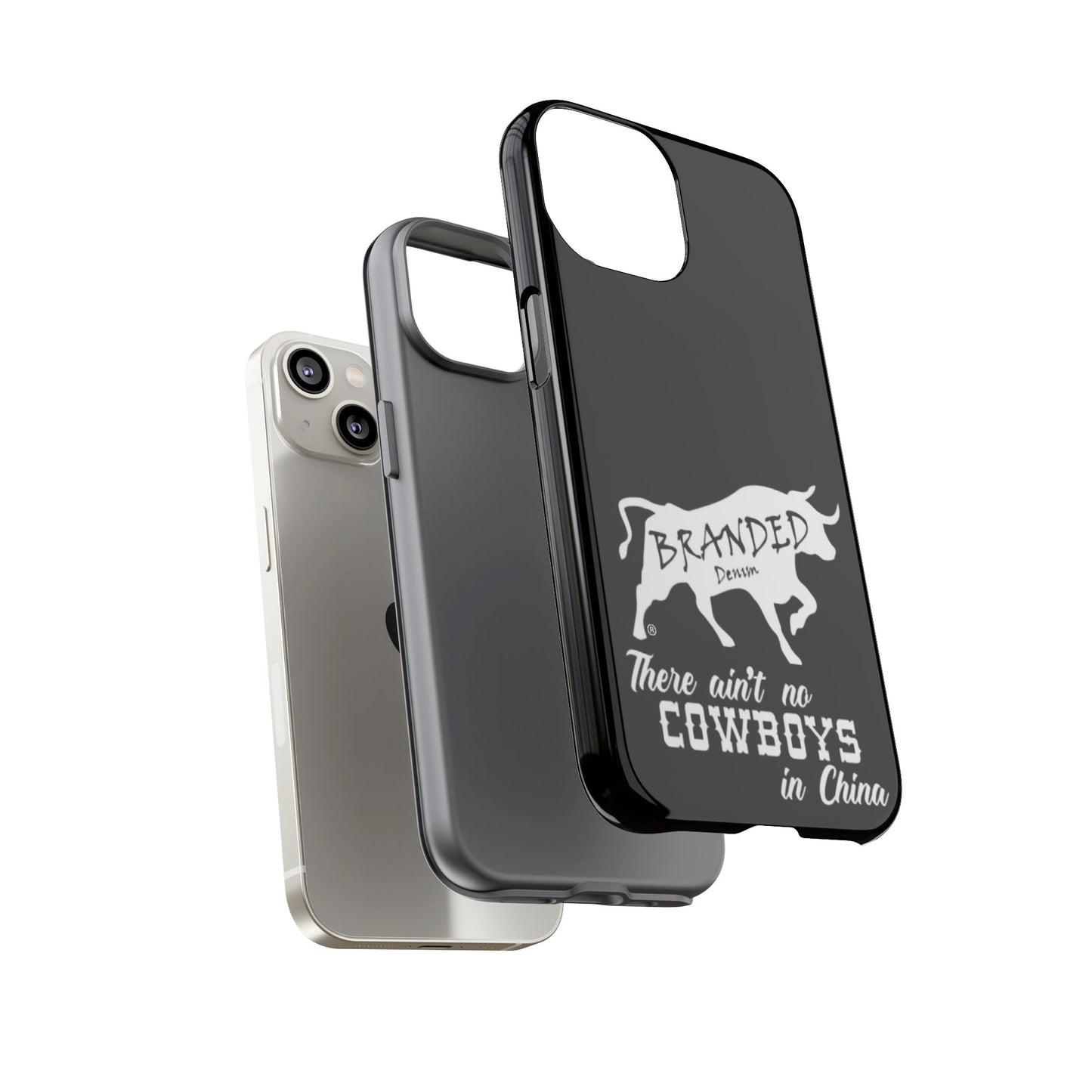 Black Ain't No Cowboys In China IPhone, Google, & Samsung Tough Cases