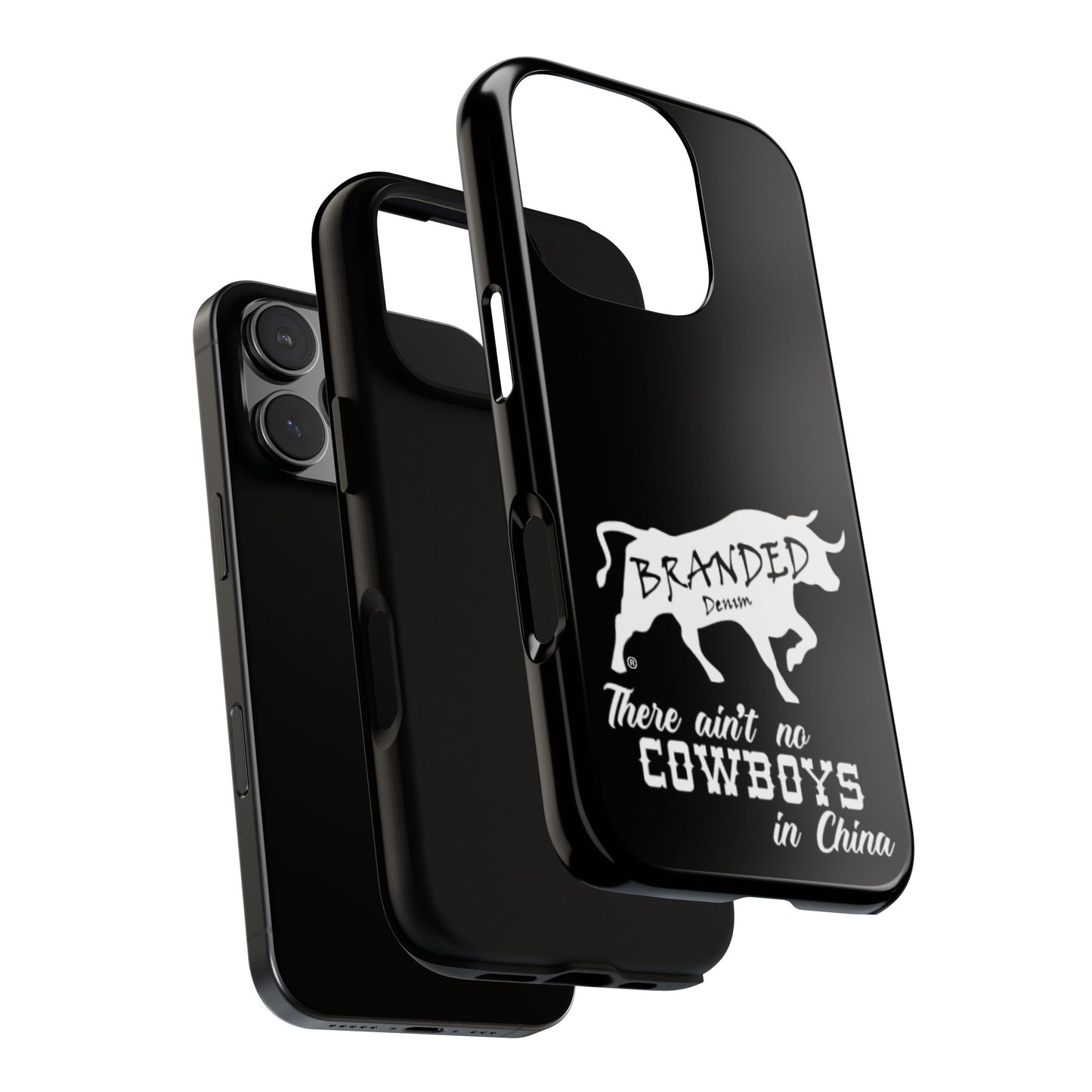 Black Ain't No Cowboys In China IPhone, Google, & Samsung Tough Cases