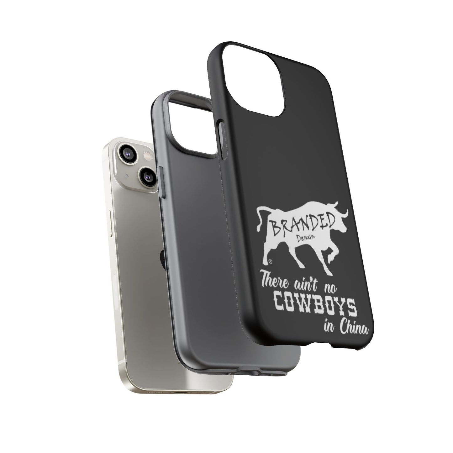 Black Ain't No Cowboys In China IPhone, Google, & Samsung Tough Cases