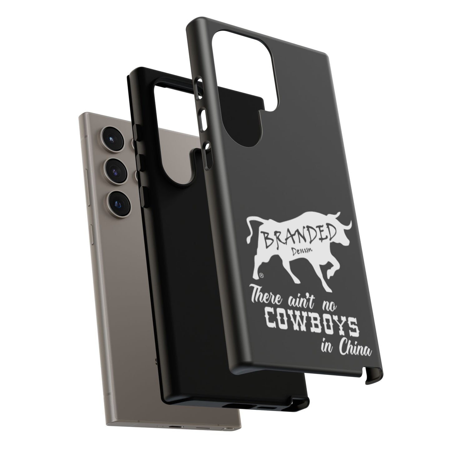 Black Ain't No Cowboys In China IPhone, Google, & Samsung Tough Cases