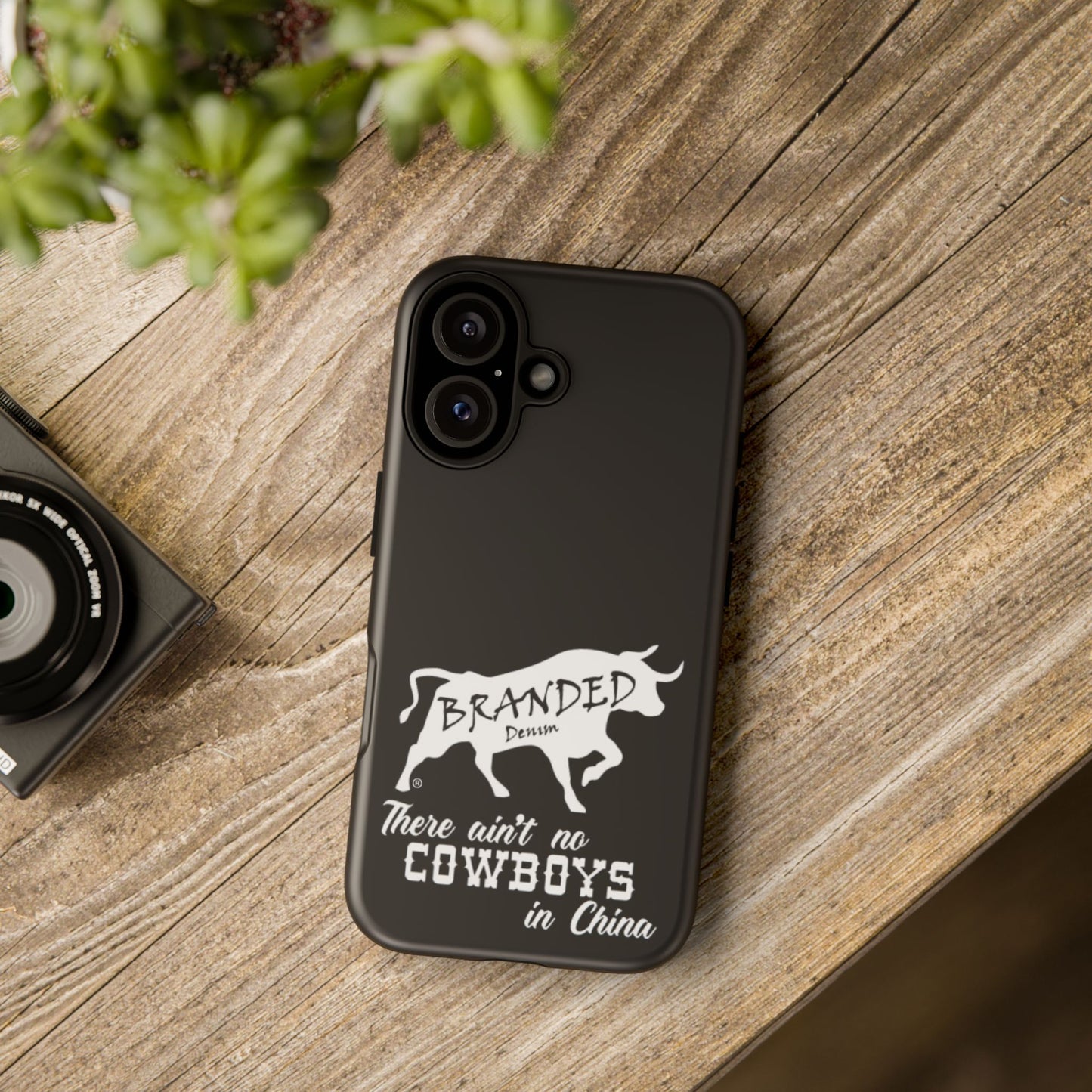 Black Ain't No Cowboys In China IPhone, Google, & Samsung Tough Cases