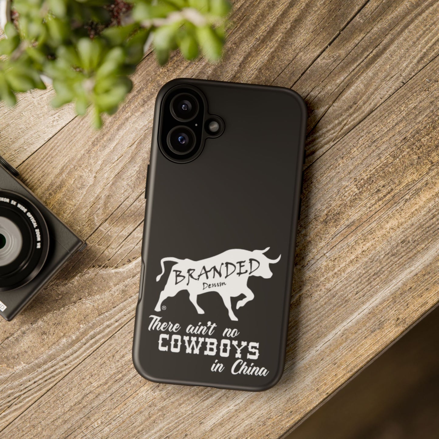 Black Ain't No Cowboys In China IPhone, Google, & Samsung Tough Cases