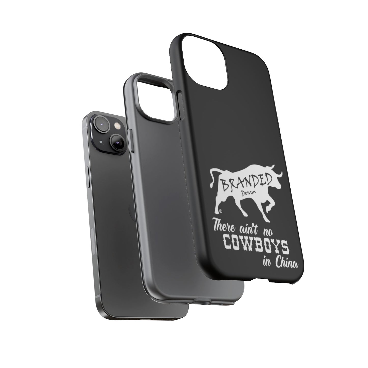 Black Ain't No Cowboys In China IPhone, Google, & Samsung Tough Cases