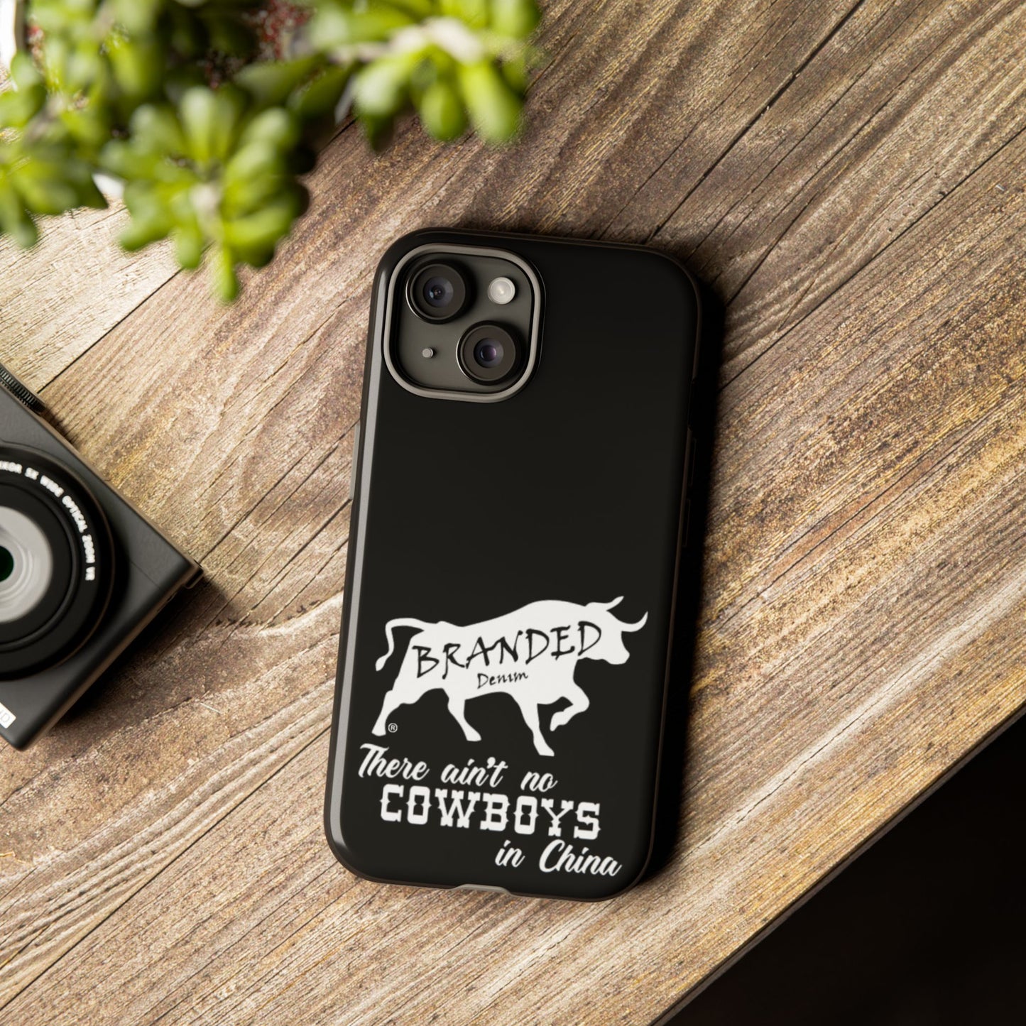 Black Ain't No Cowboys In China IPhone, Google, & Samsung Tough Cases