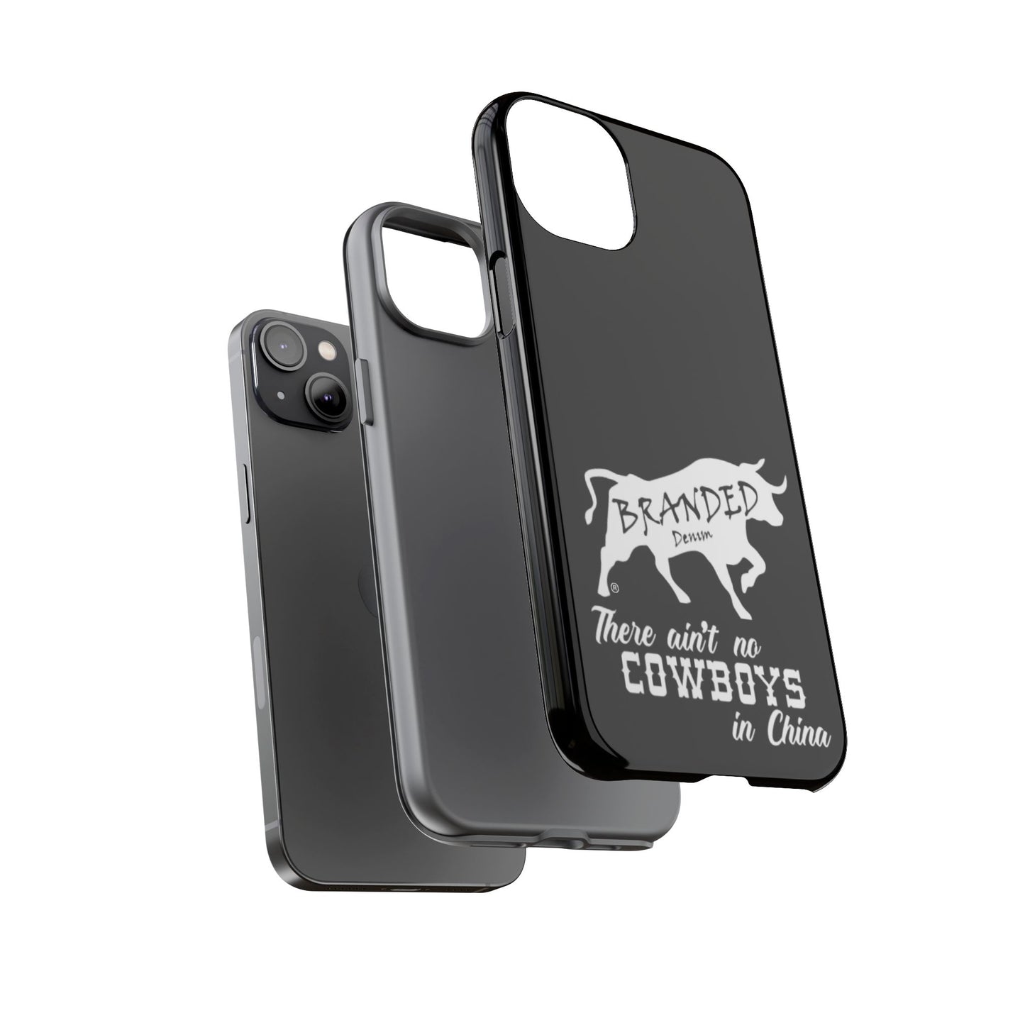 Black Ain't No Cowboys In China IPhone, Google, & Samsung Tough Cases