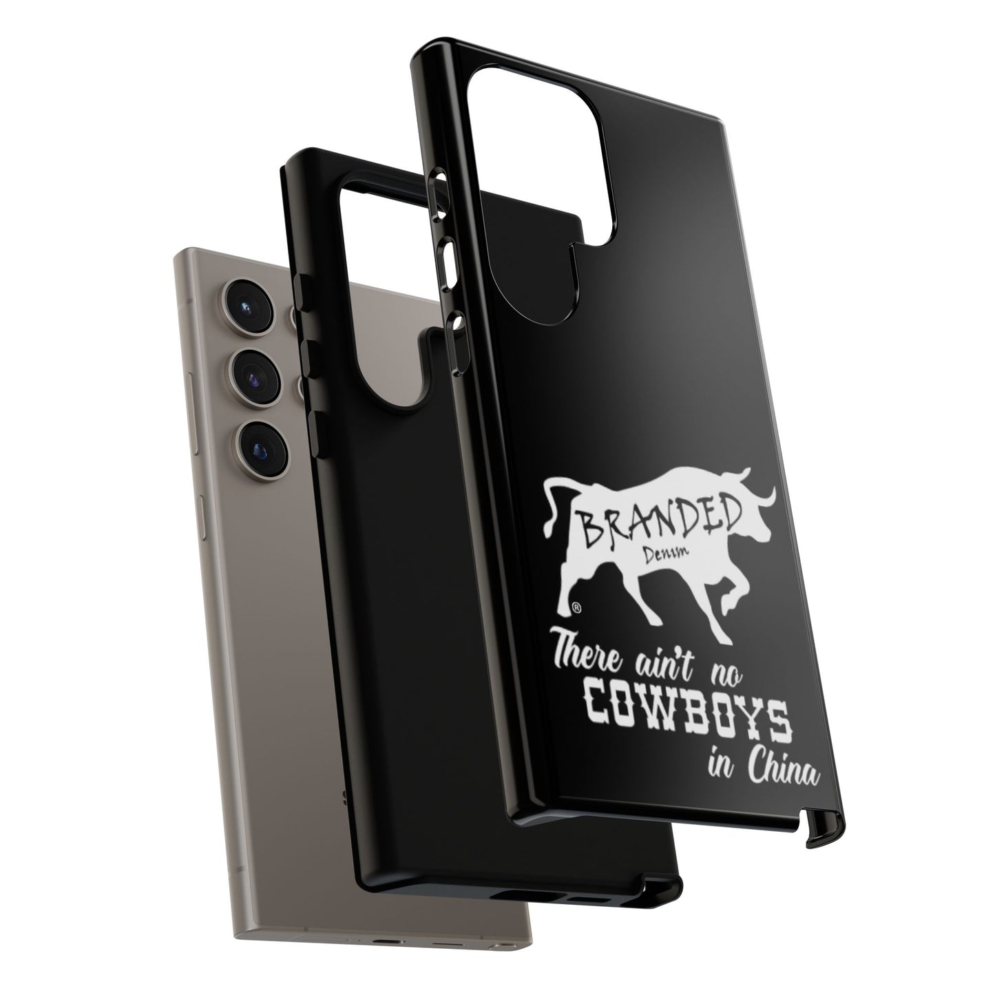 Black Ain't No Cowboys In China IPhone, Google, & Samsung Tough Cases