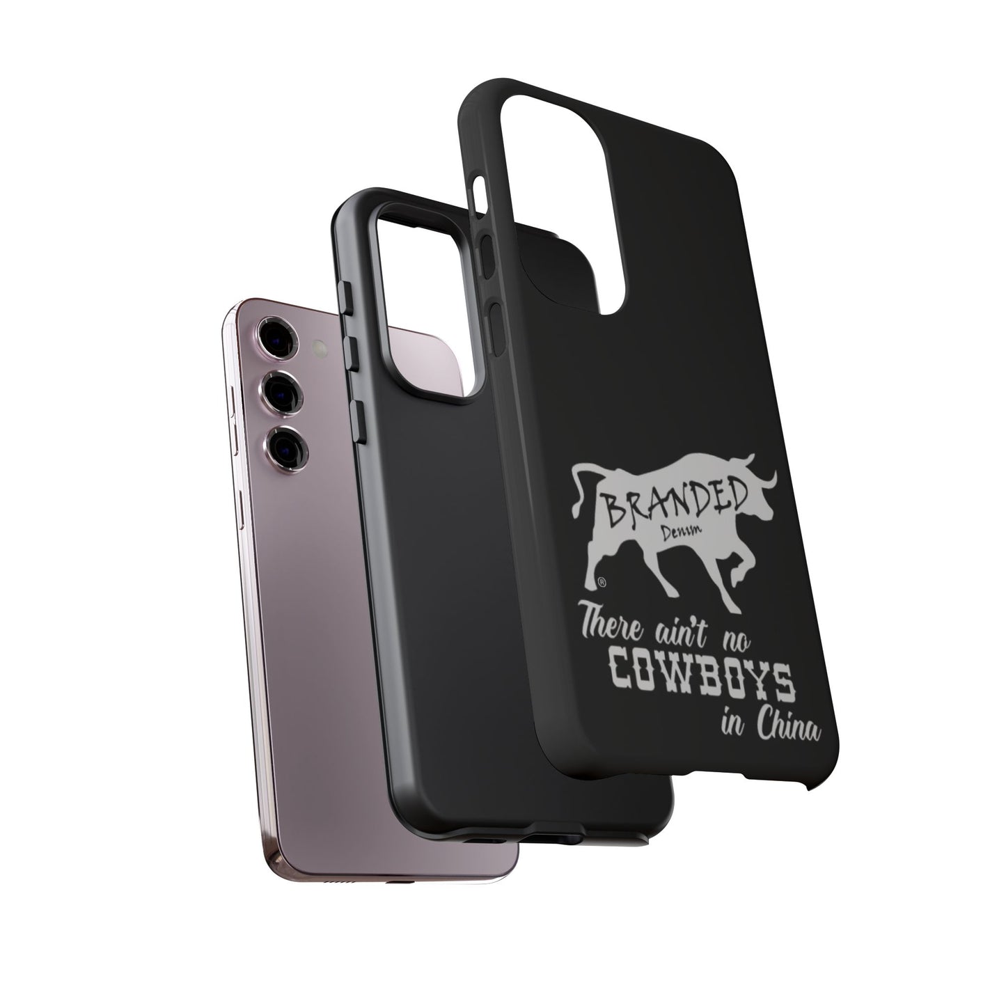 Black Ain't No Cowboys In China IPhone, Google, & Samsung Tough Cases