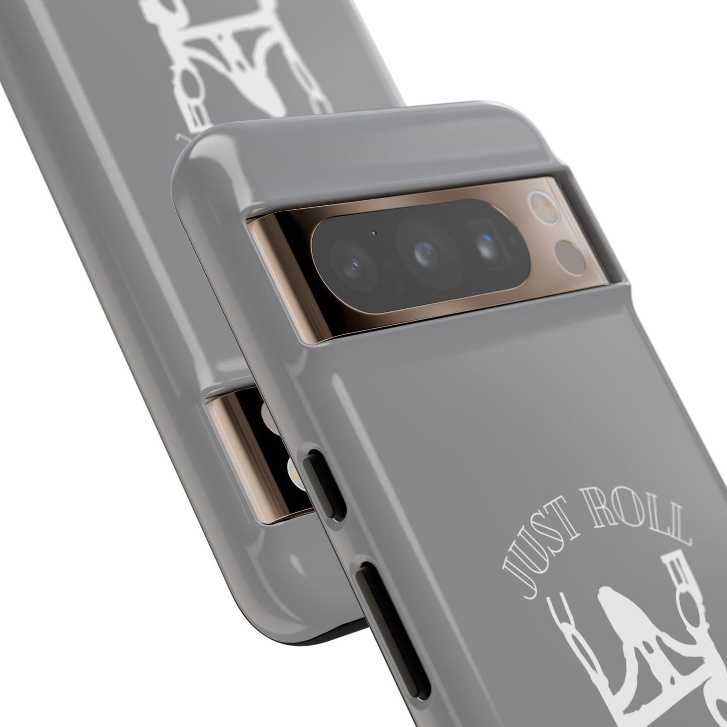 Gray Just Roll With It IPhone, Samsung, & Google Tough Cases