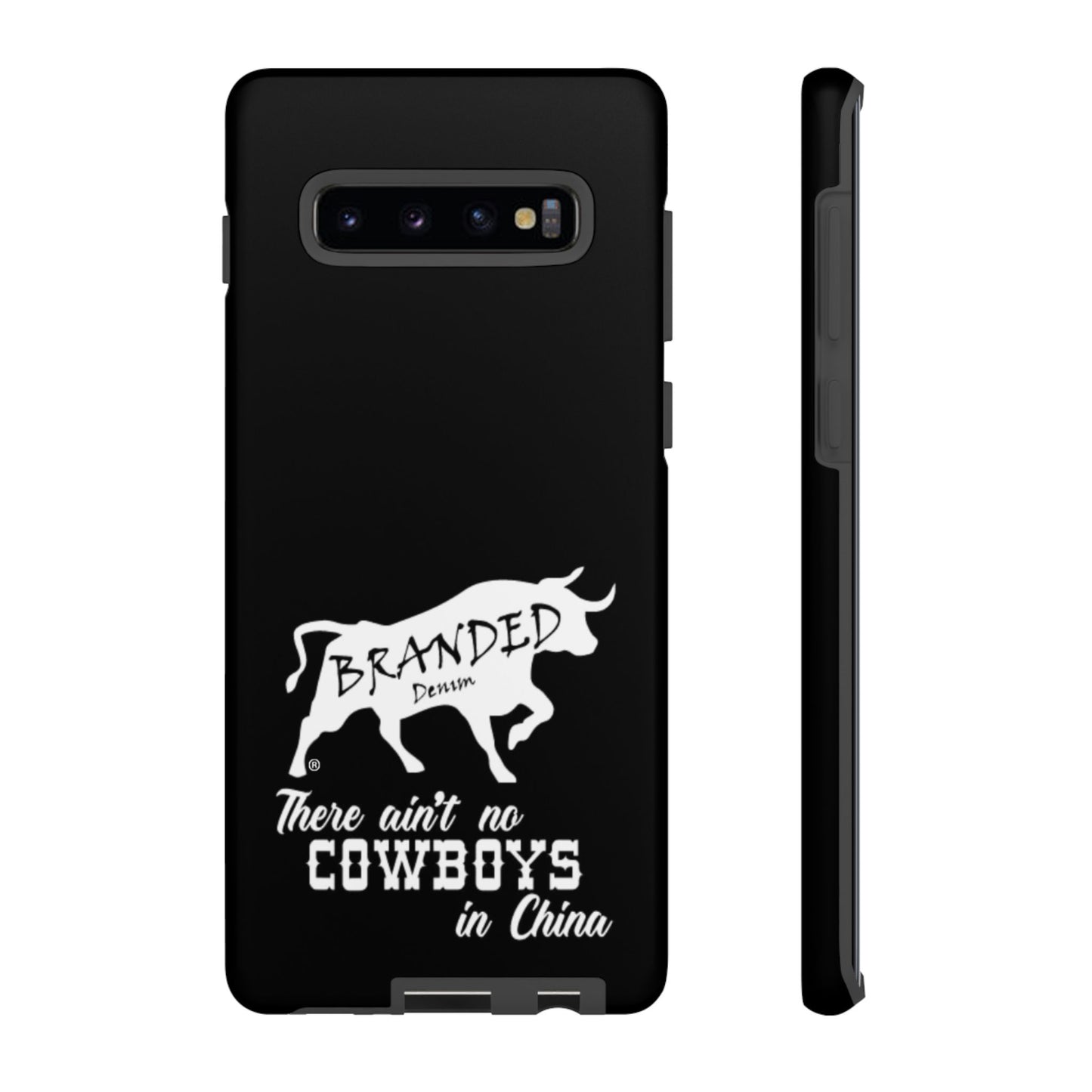 Black Ain't No Cowboys In China IPhone, Google, & Samsung Tough Cases