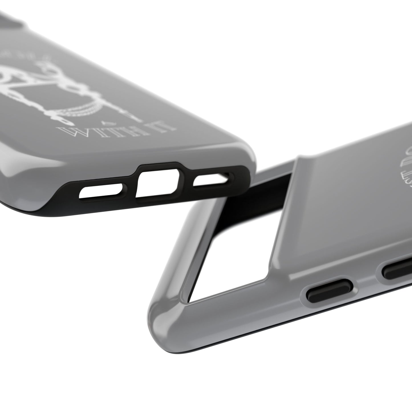 Gray Just Roll With It IPhone, Samsung, & Google Tough Cases