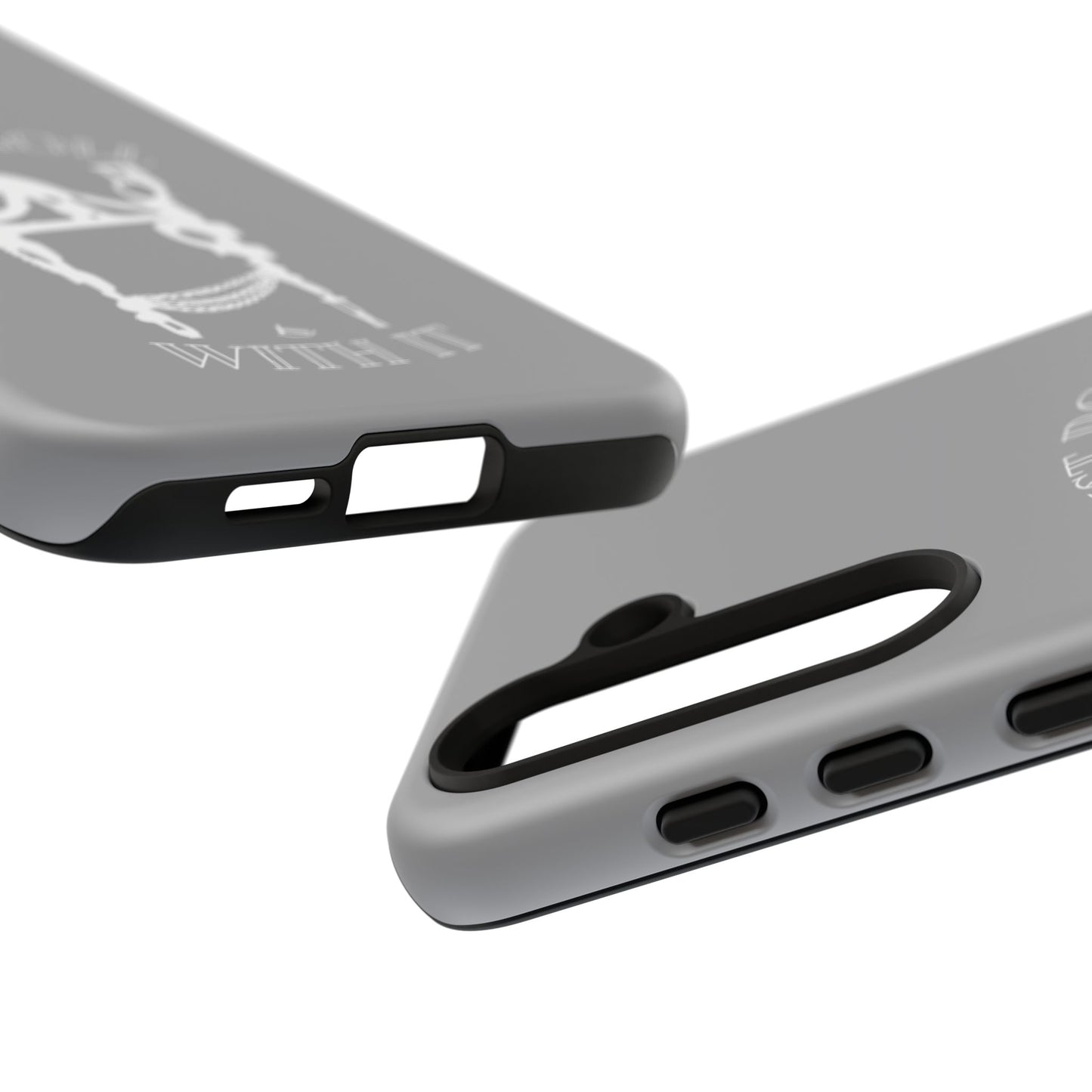 Gray Just Roll With It IPhone, Samsung, & Google Tough Cases