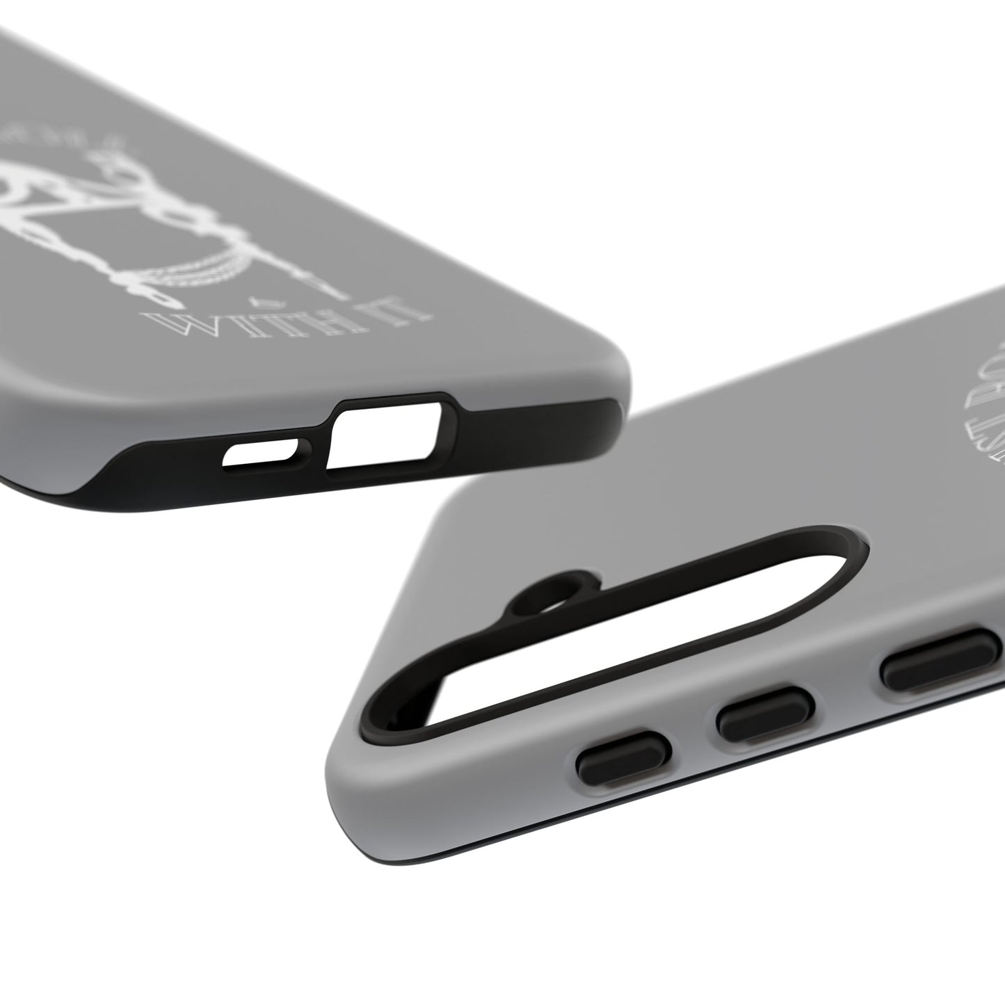 Gray Just Roll With It IPhone, Samsung, & Google Tough Cases