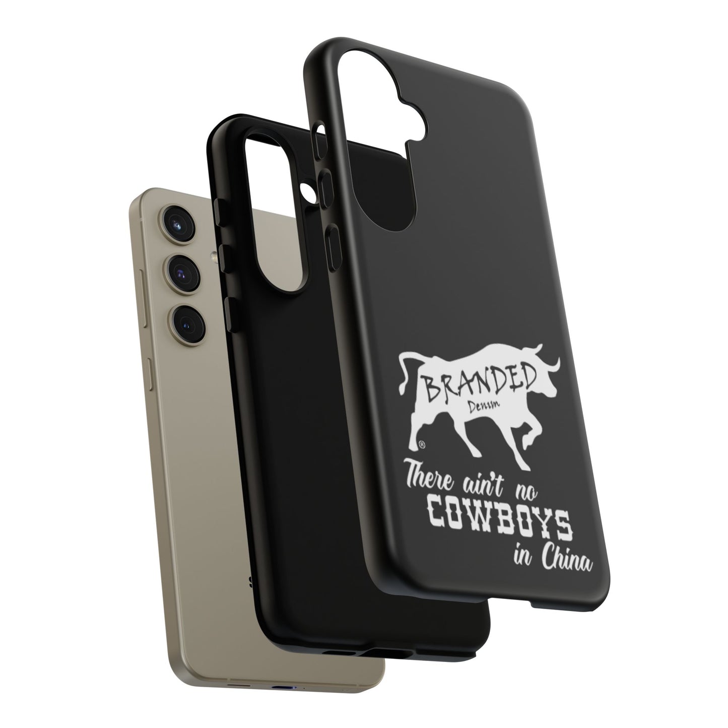 Black Ain't No Cowboys In China IPhone, Google, & Samsung Tough Cases