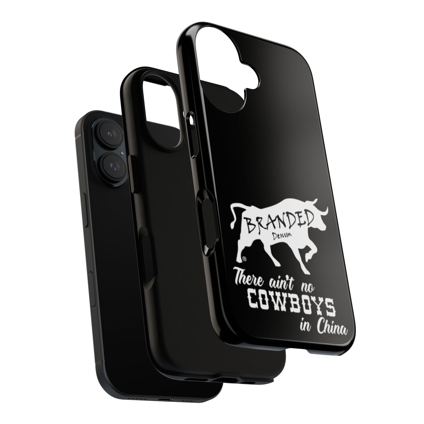 Black Ain't No Cowboys In China IPhone, Google, & Samsung Tough Cases