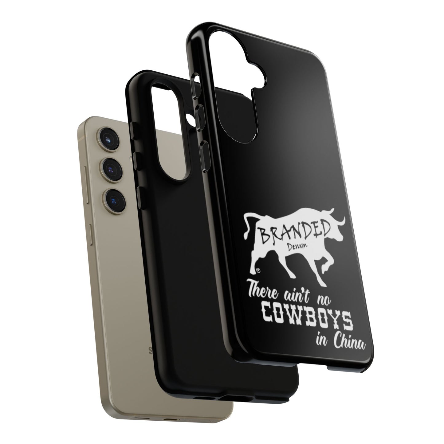 Black Ain't No Cowboys In China IPhone, Google, & Samsung Tough Cases