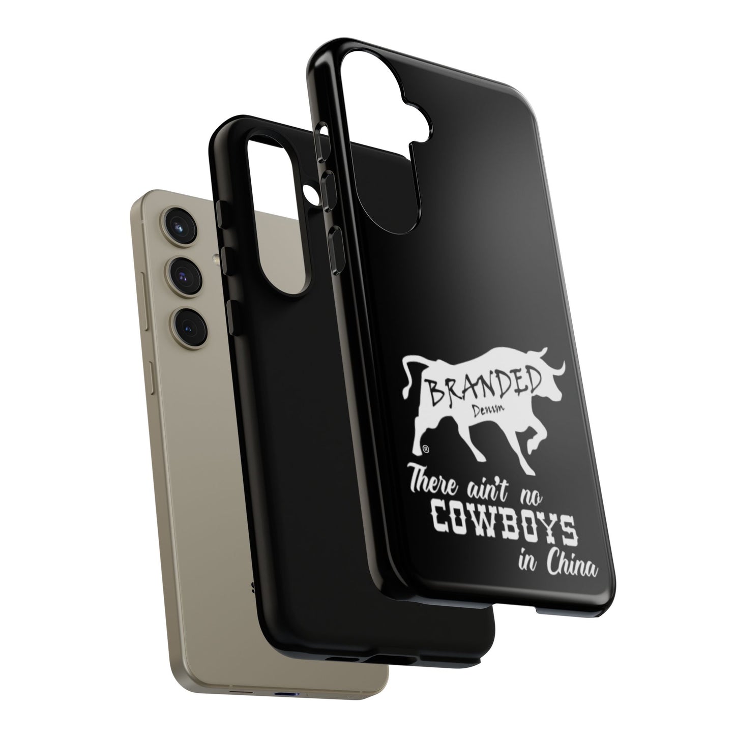 Black Ain't No Cowboys In China IPhone, Google, & Samsung Tough Cases