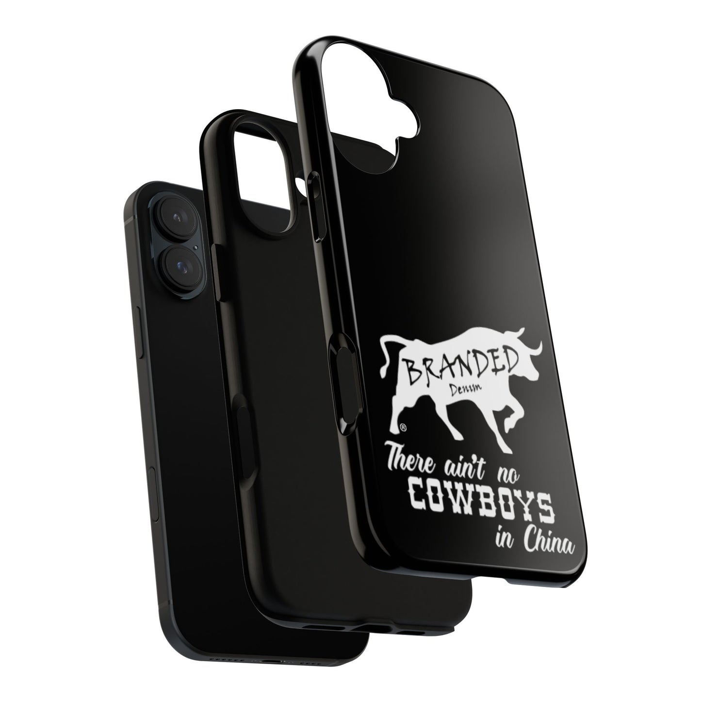 Black Ain't No Cowboys In China IPhone, Google, & Samsung Tough Cases