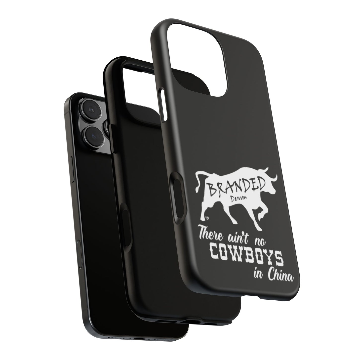 Black Ain't No Cowboys In China IPhone, Google, & Samsung Tough Cases