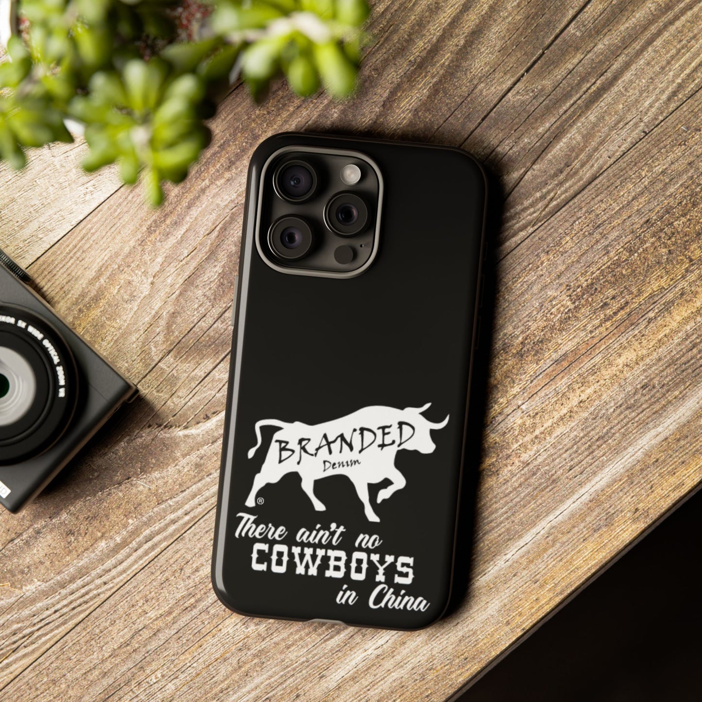 Black Ain't No Cowboys In China IPhone, Google, & Samsung Tough Cases