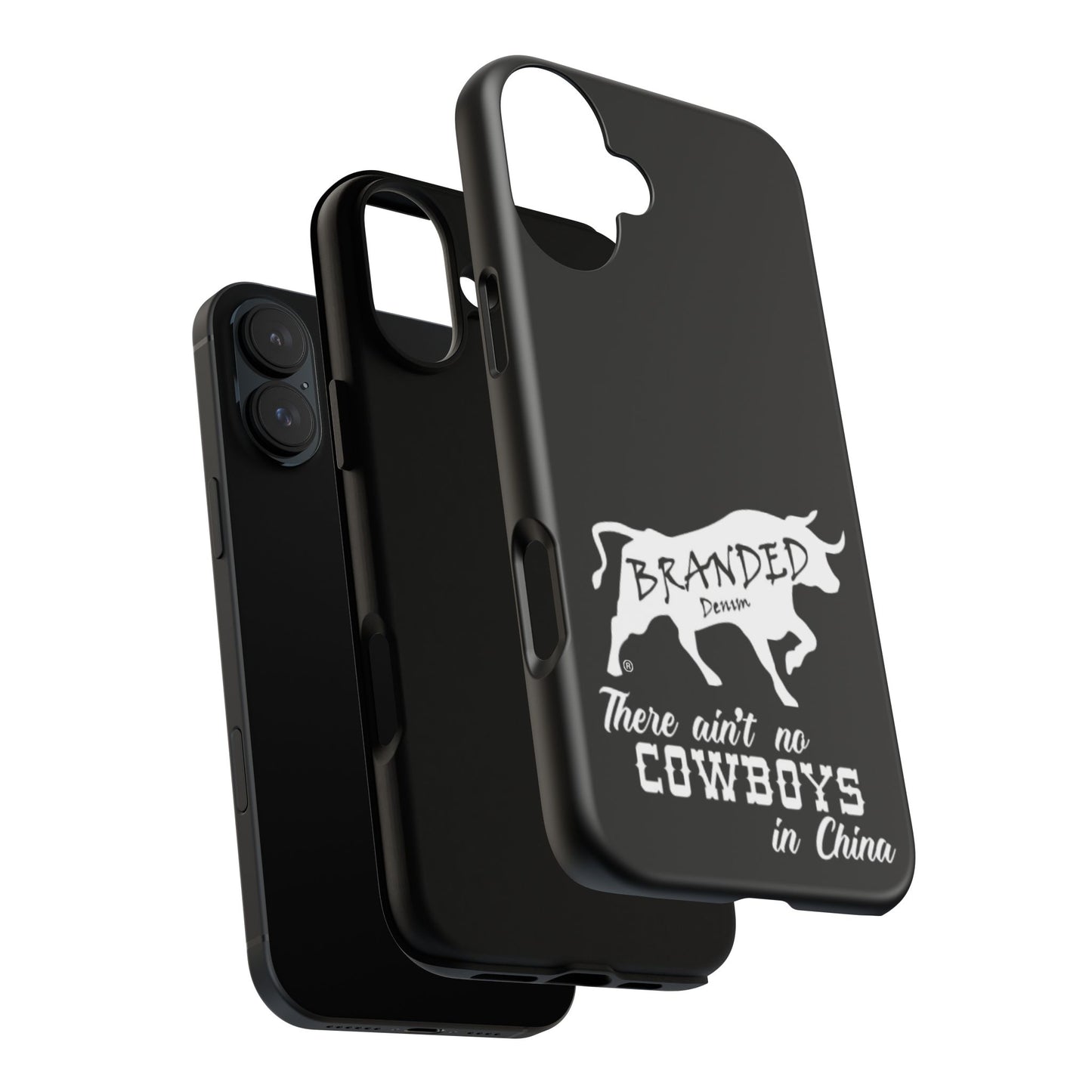 Black Ain't No Cowboys In China IPhone, Google, & Samsung Tough Cases