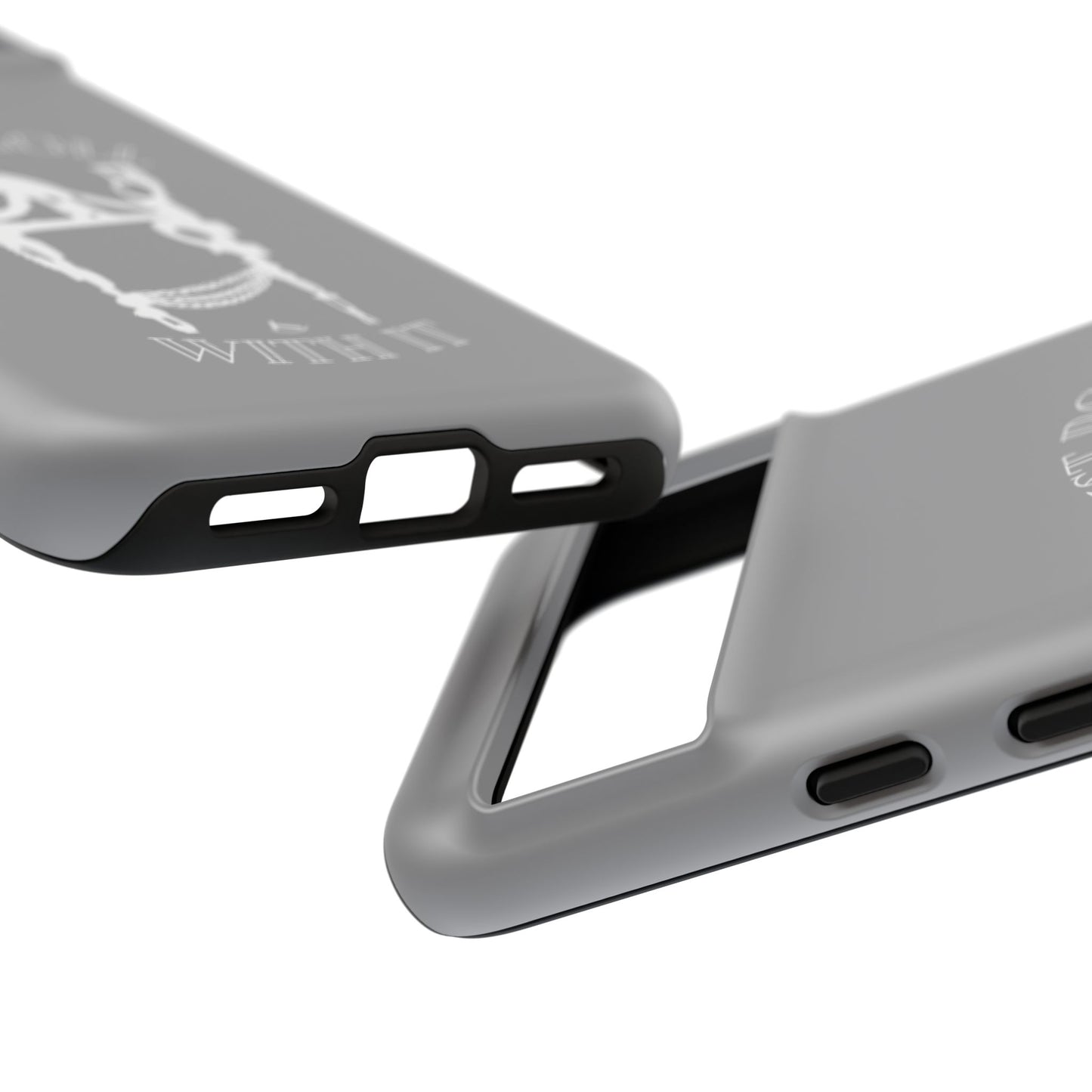 Gray Just Roll With It IPhone, Samsung, & Google Tough Cases