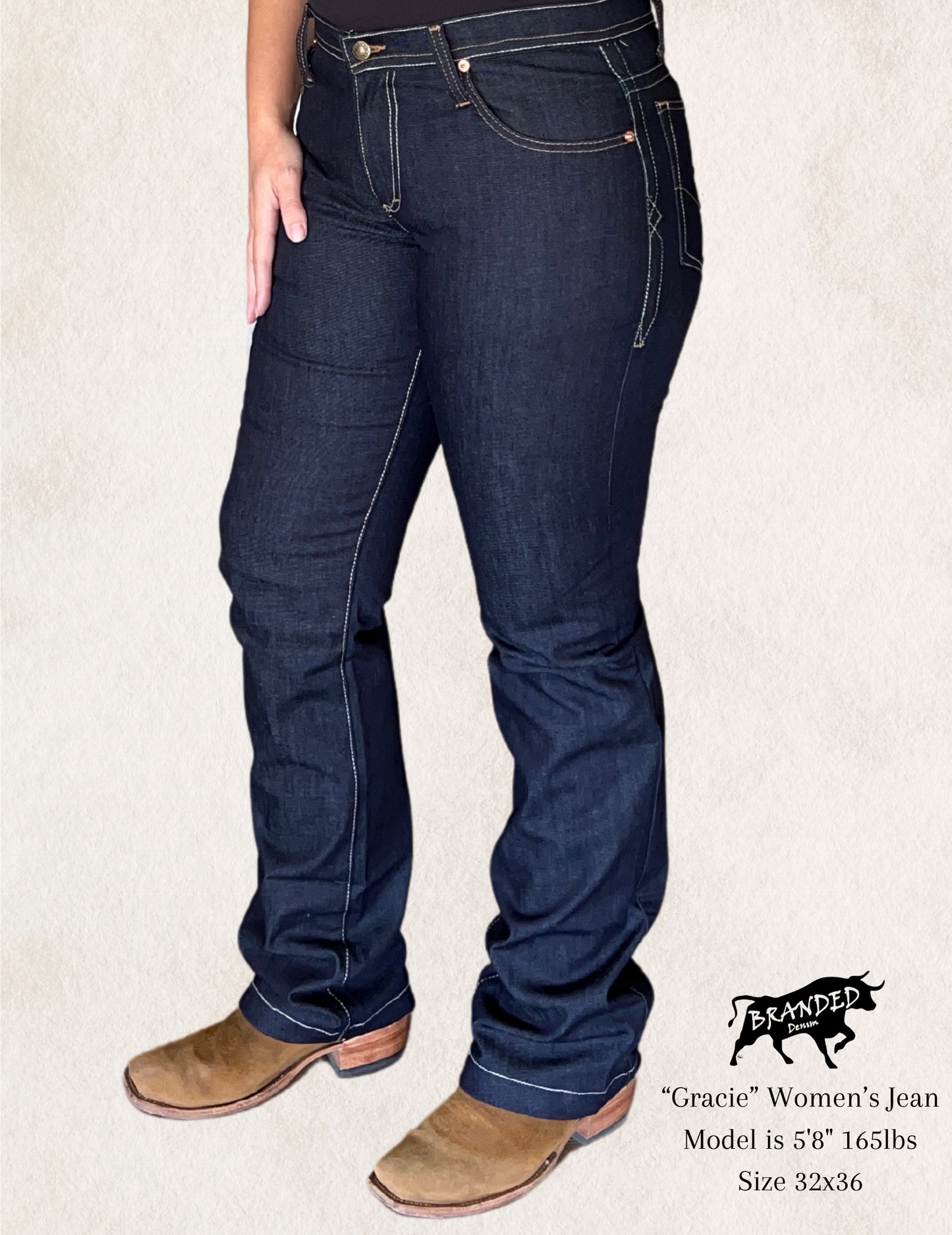 "Gracie" Women's Stretch Bootcut Jeans